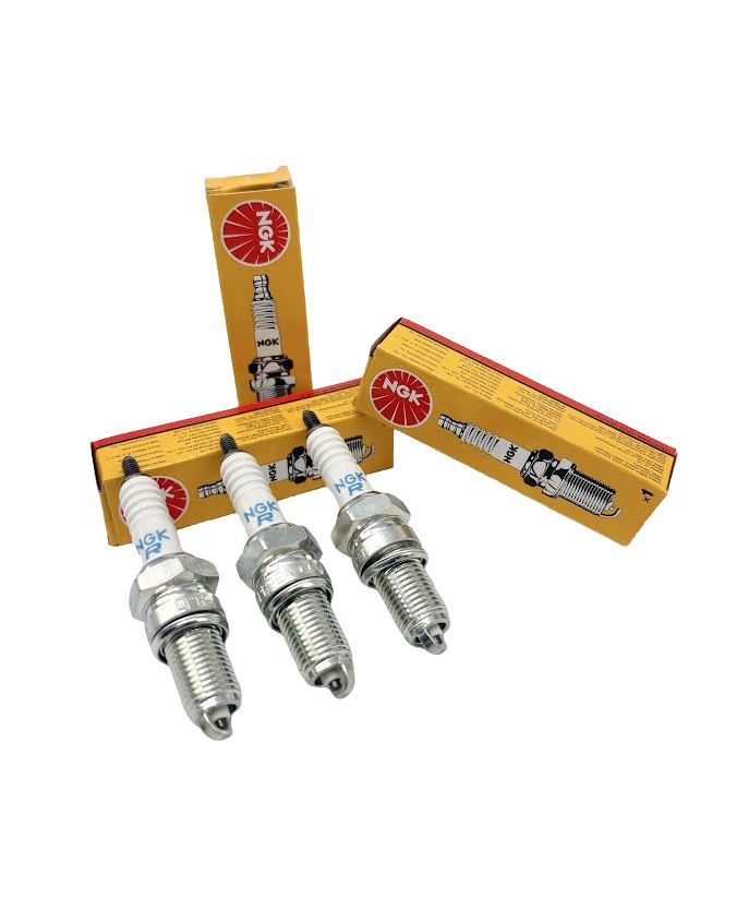 Lot de 3 Bougies NGK DPR8EA-9 pour Triumph Trident 750 (92-98) - 4929