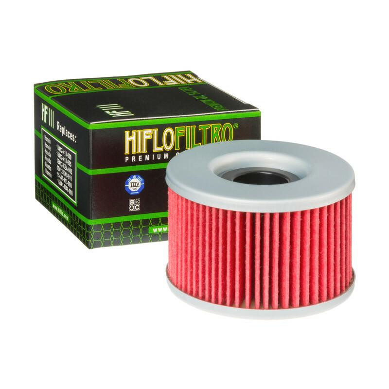 Filtre à huile Hiflofiltro - HF111 pour Honda CX 650 Custom (1983) - HF111