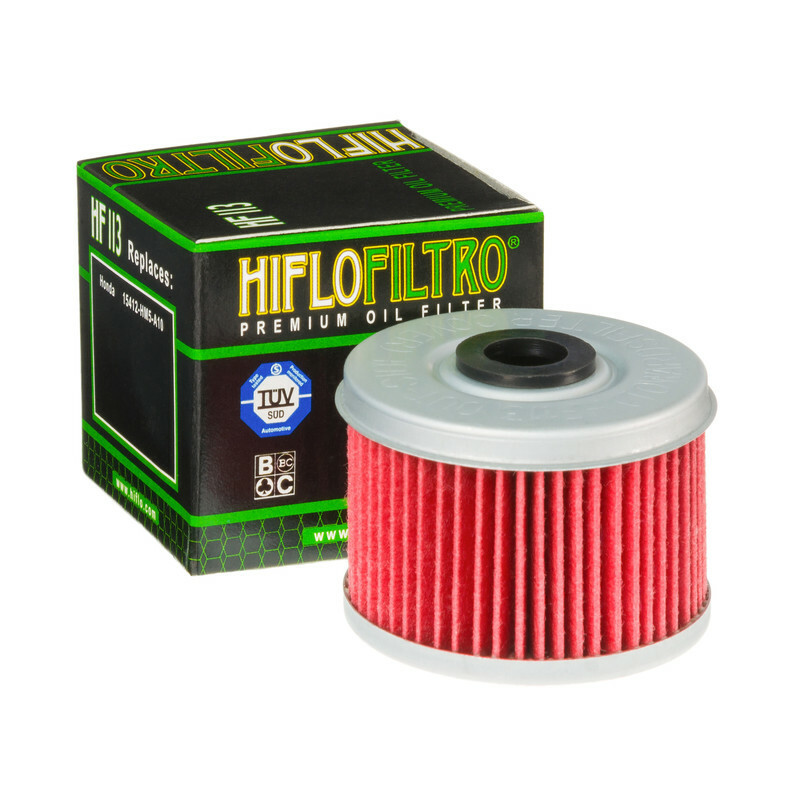 Filtre à huile Hiflofiltro - HF113 pour Honda CBF 125 (2014) - HF113
