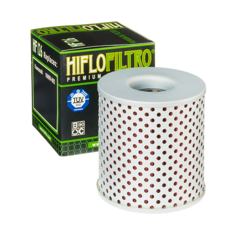 Filtre à huile Hiflofiltro - HF126 pour Kawasaki Vulcan 1500 SE (87-92) - HF126 Filtre à huile Hiflofiltro - HF126 pour Kawasaki Vulcan 1500 SE (87-92) - HF126