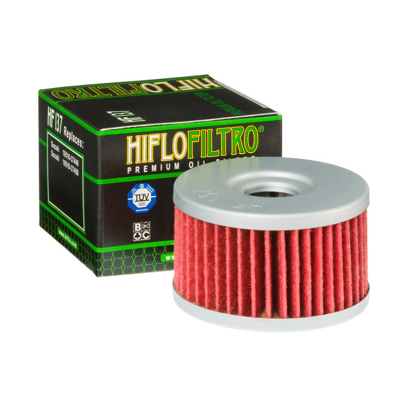 Filtre à huile Hiflofiltro - HF137 pour Suzuki DR 650 RS (90-91) - HF137