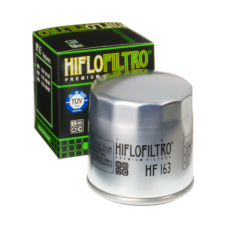 Filtre à huile Hiflofiltro - HF163 pour BMW R 1100 RS (93-01) - HF163 Filtre à huile Hiflofiltro - HF163 pour BMW R 1100 RS (93-01) - HF163