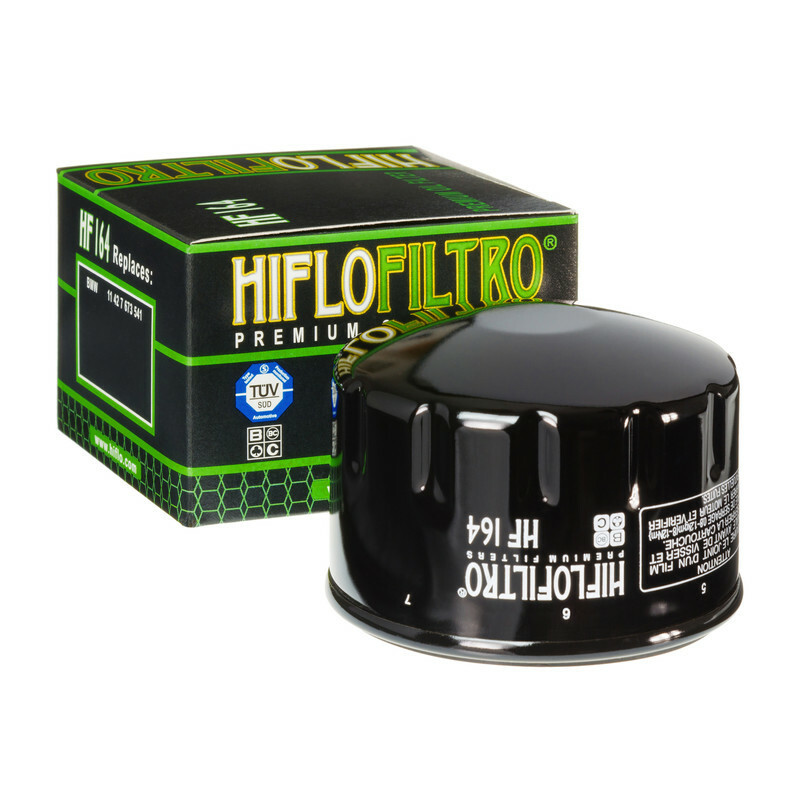 Filtre à huile Hiflofiltro - HF164 pour BMW K 1600 Bagger Grand America (22-25) - HF164 Filtre à huile Hiflofiltro - HF164 pour BMW K 1600 Bagger Grand America (22-25) - HF164
