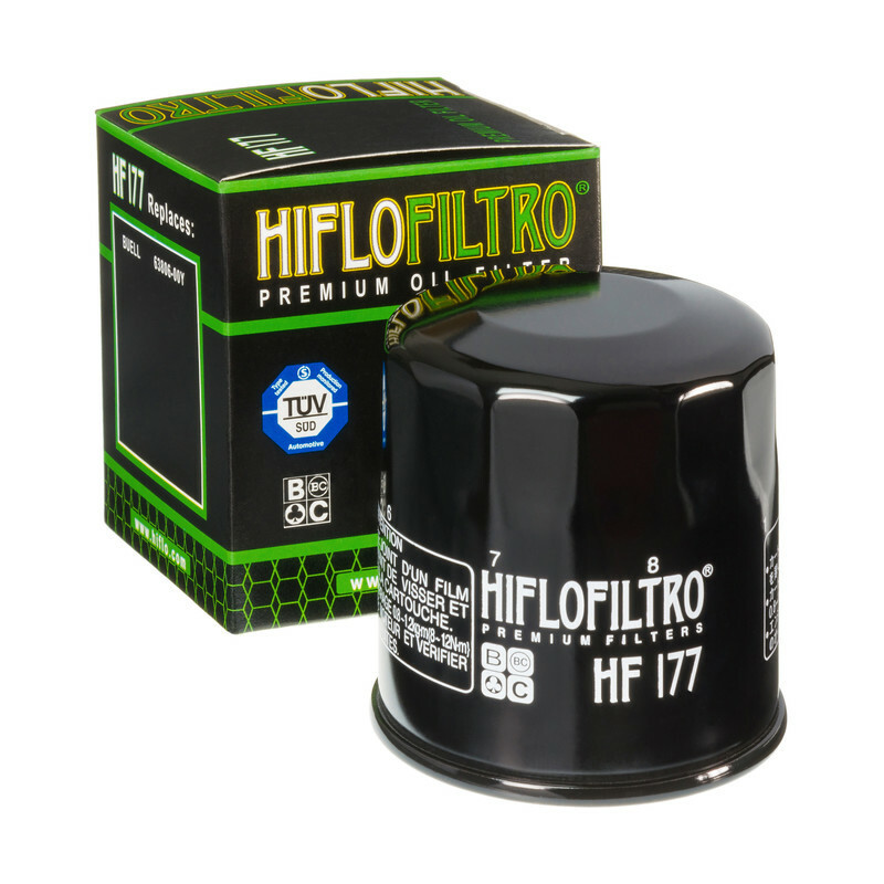 Filtre à huile Hiflofiltro - HF177 pour Buell XB9R Firebolt (02-09) - HF177