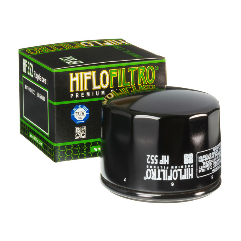Filtre à huile Hiflofiltro - HF552 pour Moto Guzzi 1000 SP2 (84-87) - HF552 Filtre à huile Hiflofiltro - HF552 pour Moto Guzzi 1000 SP2 (84-87) - HF552