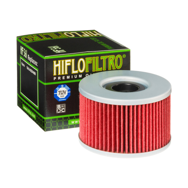 Filtre à huile Hiflofiltro - HF561 pour Kymco Venox 250 (02-09) - HF561 Filtre à huile Hiflofiltro - HF561 pour Kymco Venox 250 (02-09) - HF561
