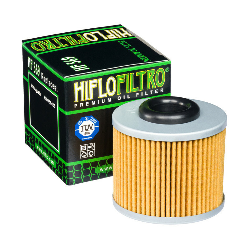 Filtre à huile Hiflofiltro - HF569 pour MV Agusta Stradale 800 (15-16) - HF569