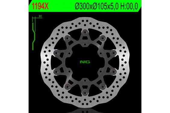 Disque de Frein Moto NG Brake Avant pour Aprilia 650 Pegaso (89-04) 1194X Disque de Frein Moto NG Brake Avant pour Aprilia 650 Pegaso (89-04) 1194X