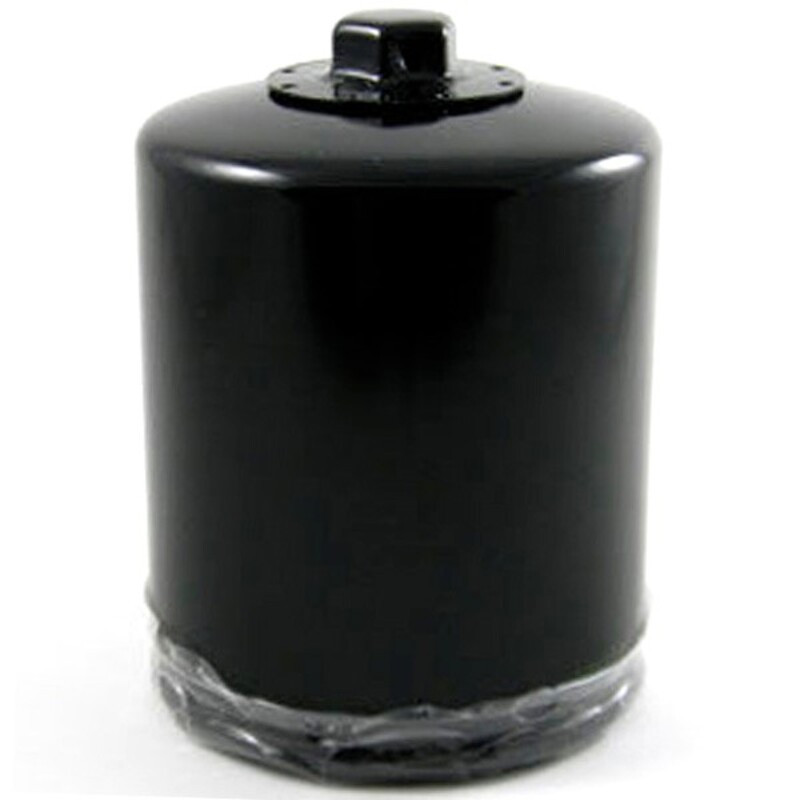 Filtre à huile Hiflofiltro Perf noir brillant - HF171BRC pour HD FXSTS 1450 Softail Springer (00-09) - HF171BRC