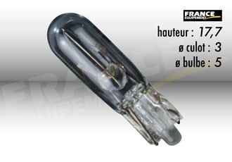 Ampoule Temoin 12V-1.2W RING pour Moto-Quad-Scooter