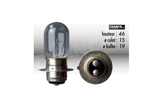 Ampoule Phare 12V-25/25W RING pour Moto-Quad-Scooter