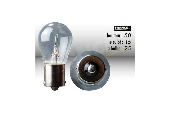 Ampoule Stop / Clignotant 12V-21W RING pour Moto-Quad-Scooter Ampoule Stop / Clignotant 12V-21W RING pour Moto-Quad-Scooter