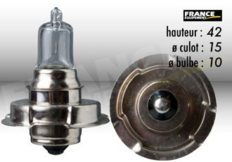 Ampoule Phare 12V-20W RING pour Moto-Quad-Scooter