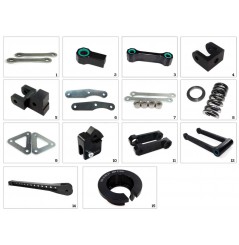 Kit Rabaissement -35mm Yamaha FZ6  Fazer et S2 (04-09)