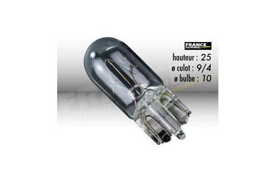 Ampoule Temoin 12V-5W RING pour Moto-Quad-Scooter Ampoule Temoin 12V-5W RING pour Moto-Quad-Scooter