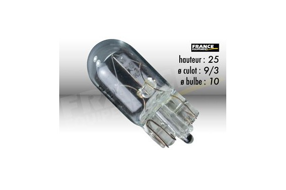 Ampoule Temoin 12V-3W RING pour Moto-Quad-Scooter Ampoule Temoin 12V-3W RING pour Moto-Quad-Scooter