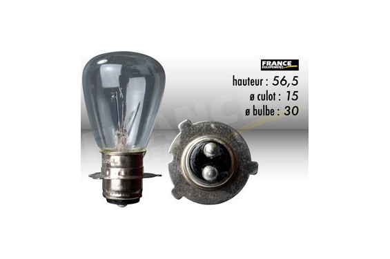 Ampoule Phare 12V-35/35W RING pour Moto-Quad-Scooter