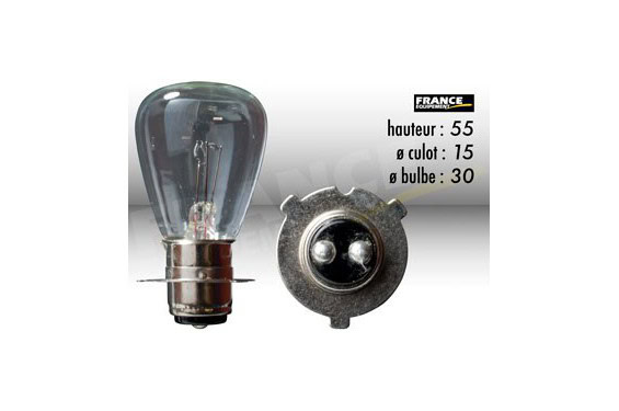 Ampoule Phare 12V-40/45W RING pour Moto-Quad-Scooter