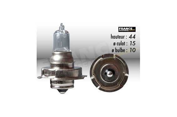 Ampoule Phare 12V-15W RING pour Moto-Quad-Scooter