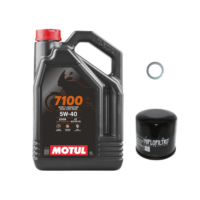 Pack Vidange BMW F 850 GS (18-23) - Motul 7100 5w40 + HF160 + Joint 24mm Pack Vidange BMW F 850 GS (18-23) - Motul 7100 5w40 + HF160 + Joint 24mm