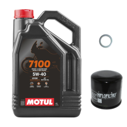 Pack Vidange BMW R 1250 RS (19-24) - Motul 7100 5w40 + HF160 + Joint 16mm