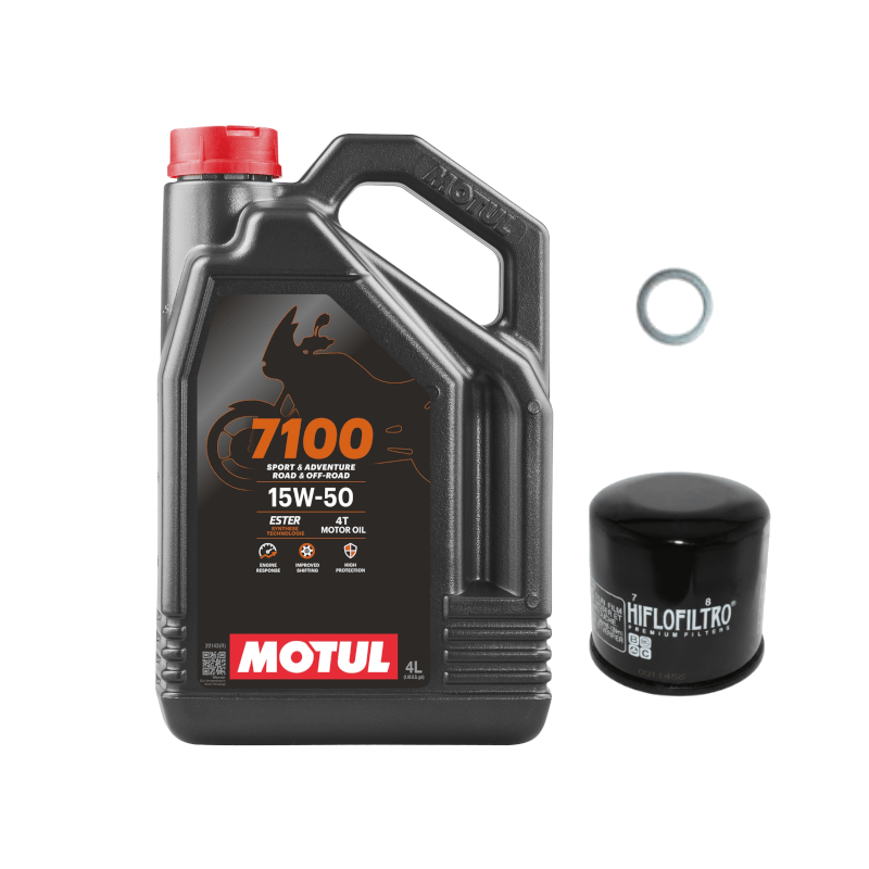 Pack Vidange Ducati 821 Monster (14-21) - Motul 7100 15w50 + HF153 + Joint 12mm Pack Vidange Ducati 821 Monster (14-21) - Motul 7100 15w50 + HF153 + Joint 12mm