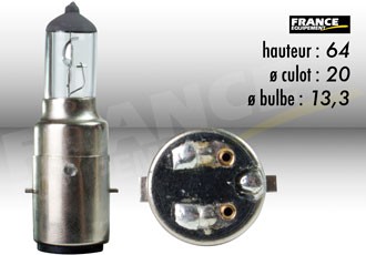 Ampoule Phare 12V-35/35W RING pour Moto-Quad-Scooter