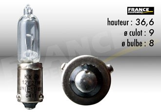 Ampoule Temoin / Clignotant 12V-21W RING pour Moto-Quad-Scooter