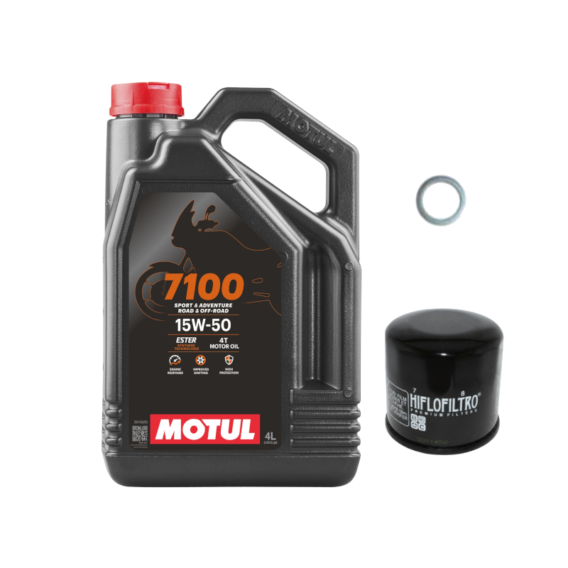 Pack Vidange Ducati Streetfighter V4 S (20-24) - Motul 7100 15w50 + HF159 + Joint 14mm Pack Vidange Ducati Streetfighter V4 S (20-24) - Motul 7100 15w50 + HF159 + Joint 14mm