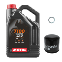 Pack Vidange Honda NT 700 V Deauville (06-16) - Motul 7100 10w30 + HF204 + Joint 12mm