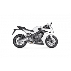 Ligne Akrapovic Homologué pour CB650F (14-16) CBR650F (14-16) S-H6R12-HAFT