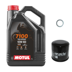 Pack Vidange Husqvarna 701 Supermoto (16-24) - Motul 7100 10w60 + HF651 + Joint 12mm