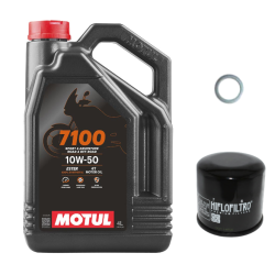 Pack Vidange Husqvarna NUDA 900 R (12-14) - Motul 7100 10w50 + HF160 + Joint 12mm