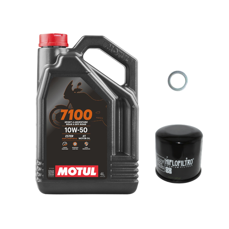 Pack Vidange KTM 125 DUKE (11-25) - Motul 7100 10w50 + HF155 + Joint 12mm Pack Vidange KTM 125 DUKE (11-25) - Motul 7100 10w50 + HF155 + Joint 12mm