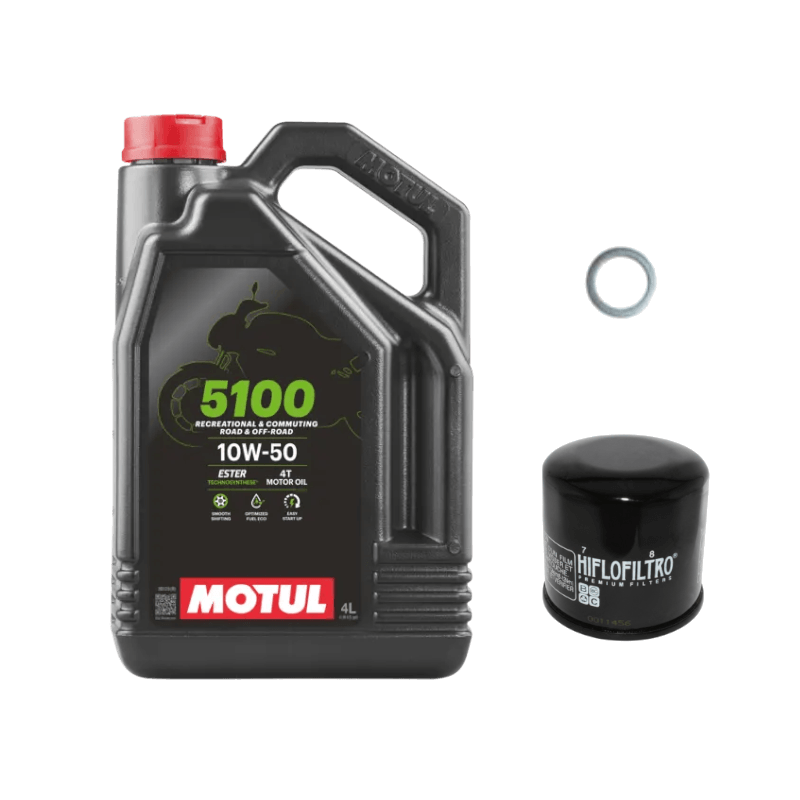 Pack Vidange KTM 1290 Super Duke R (14-23) - Motul 5100 10w50 + HF650 + Joint 12mm Pack Vidange KTM 1290 Super Duke R (14-23) - Motul 5100 10w50 + HF650 + Joint 12mm