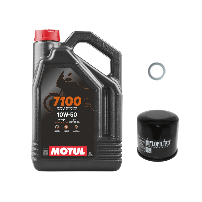 Pack Vidange KTM 690 DUKE (08-19) - Motul 7100 10w50 + HF155 + Joint 12mm Pack Vidange KTM 690 DUKE (08-19) - Motul 7100 10w50 + HF155 + Joint 12mm