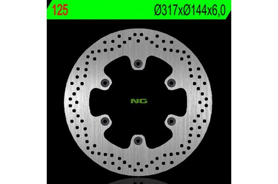 Disque de Frein Moto NG Brake Avant pour Honda NTV600 (88-92) 125 Disque de Frein Moto NG Brake Avant pour Honda NTV600 (88-92) 125