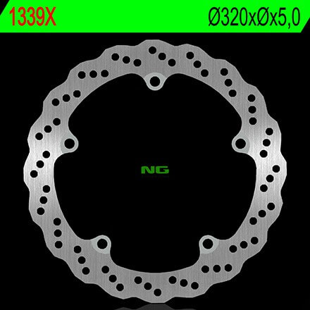 Disque de Frein Wave Moto NG Brake Avant pour Honda CBR650F (14-16) 1339X
