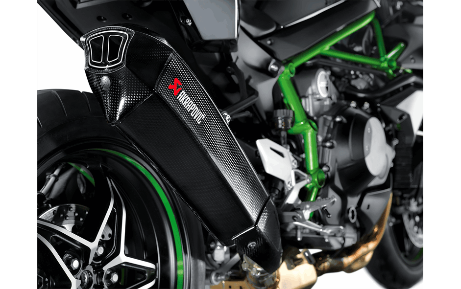 Silencieux Carbone Akrapovic Homologué pour H2 (15-20)  S-K10SO15-HX2C
