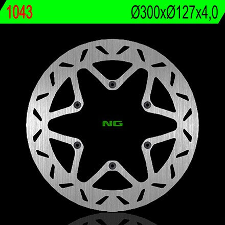 Disque de Frein Moto NG Brake Avant pour KTM 640 LC4 Adventure - Enduro (99-07) 1043