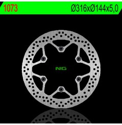 Disque de frein avant NG Brake pour Triumph 900 Thruxton (04-06) 1073
