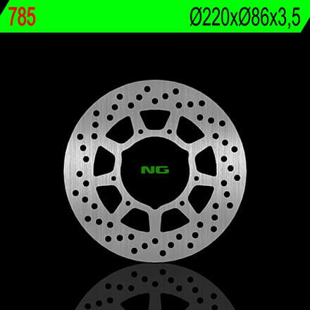 Disque de Frein Moto NG Brake Avant pour Yamaha TW125 (99-05) 785