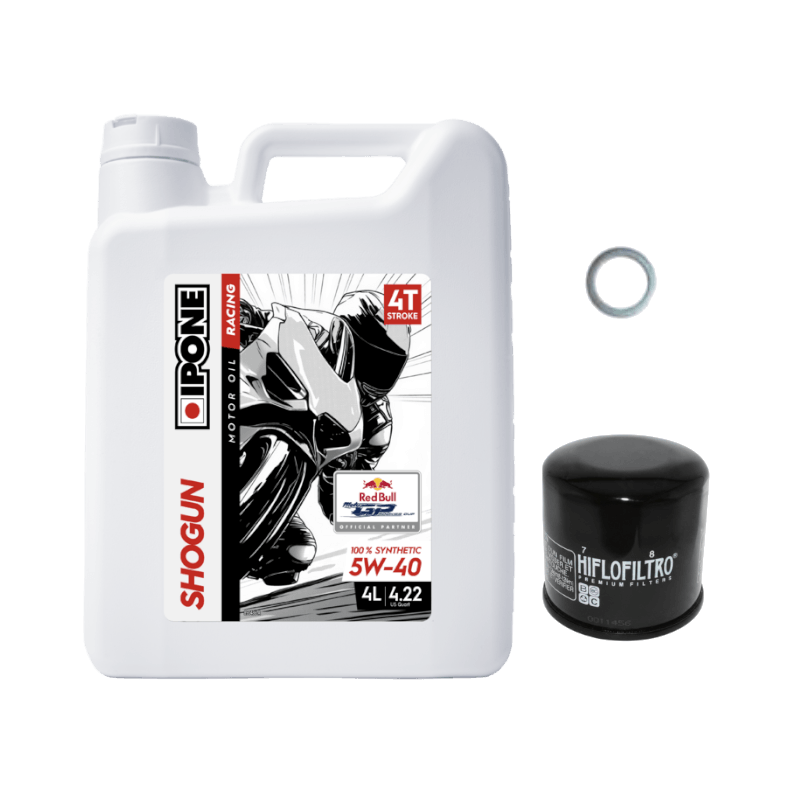 Pack Vidange BMW R 1200 RS (15-18) - Ipone Shogun 5w40 + HF160 + Joint 24mm Pack Vidange BMW R 1200 RS (15-18) - Ipone Shogun 5w40 + HF160 + Joint 24mm