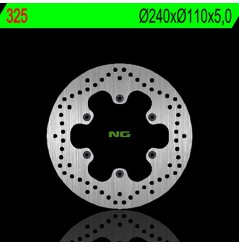 Disque de Frein Moto NG Brake arrière pour Aprilia Pegaso 650 Strada - Trail (05-09) 325