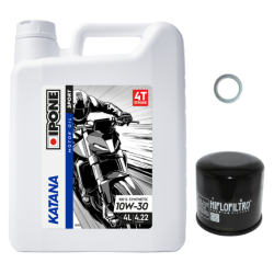 Pack Vidange Honda VFR 800 F (14-21) - Ipone Katana 10w30 + HF204 + Joint 12mm