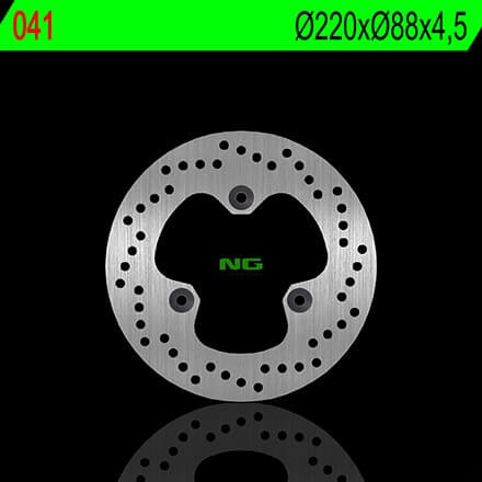 Disque de Frein Moto NG Brake arrière pour Honda CBR 600 F1 (87-90) 41