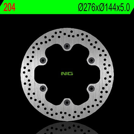 Disque de Frein Moto NG Brake arrière pour Honda CB 1000 Big one (94-96) 204