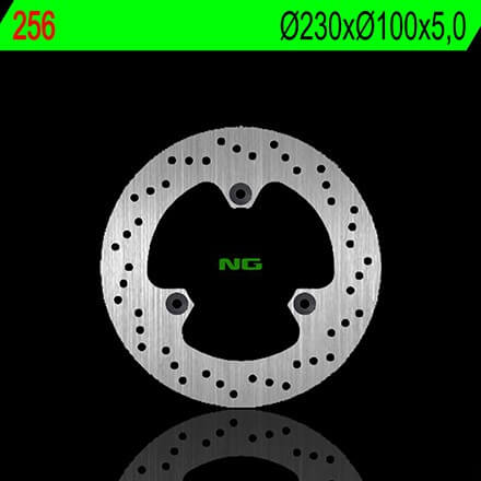Disque de Frein Moto NG Brake arrière pour Kawasaki GPZ 500 - S (90-03) 256
