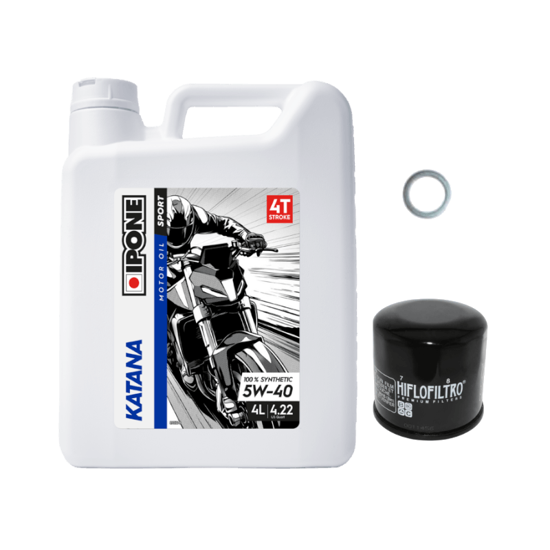 Pack Vidange BMW R 1300 GS Adventure (2025) - Ipone Katana 5w40 + HF162 + Joint 16mm Pack Vidange BMW R 1300 GS Adventure (2025) - Ipone Katana 5w40 + HF162 + Joint 16mm