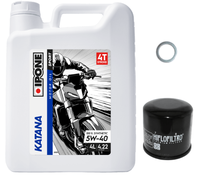 Pack Vidange BMW R 1300 GS Adventure (2025) - Ipone Katana 5w40 + HF162 + Joint 16mm